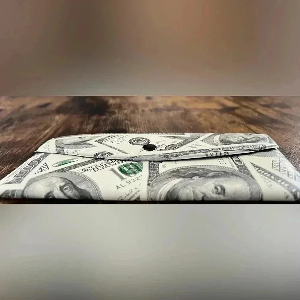 $100 bill themed wallet